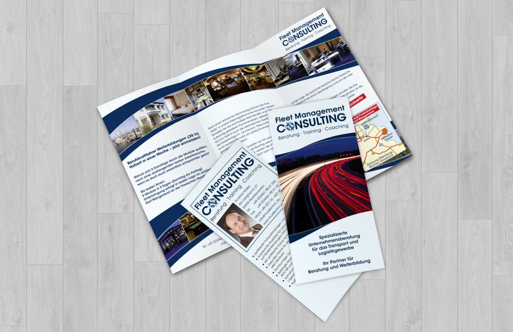 Flyer Fleetmanagement Consulting Andreas Müller